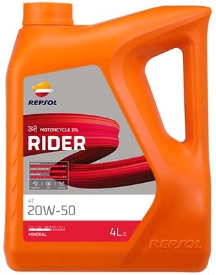 REPSOL RIDER 4T 20W-50 4л.